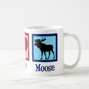 Vredesliefde Moose Wildlife Koffiemok