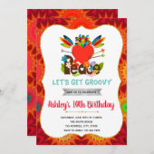 Vredesliefde valentijnsfeest Uitnodiging (Voorkant / Achterkant)