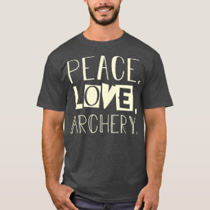 Vredesliefdesarchaver Papa cadeau T-shirt