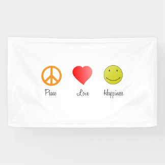 Vredesliefdesgeluk Spandoek