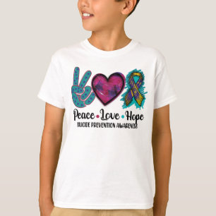 Vredesliefdeshoop Zelfmoordpreventie T-shirt