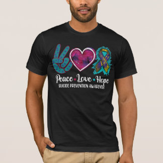 Vredesliefdeshoop Zelfmoordpreventie T-shirt