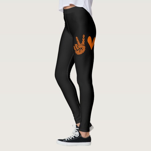 Vredesliefdesvoorlichting Leukemie Leggings (Links)