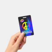 Vredeslippen label badge (Handheld)