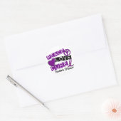 VREDESLOVE CURE CROHNS ZIEKTE RONDE STICKER (Envelop)