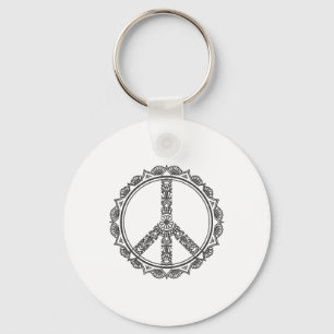 Vredesmandala Vredesteken Yoga Boeddha Yogi Cadeau Sleutelhanger