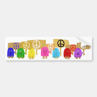 Vredesmensen Bumpersticker