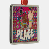 Vredesmetaalornament Metalen Ornament (Rechts)