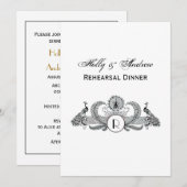 vredesmonogram kaart (Voorkant / Achterkant)