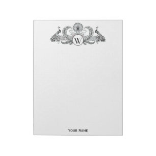 vredesmonogram notitieblok