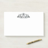  vredesmonogram post-it® notes (Op bureau)