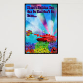 VredesPoster bereiken Poster (Keuken)