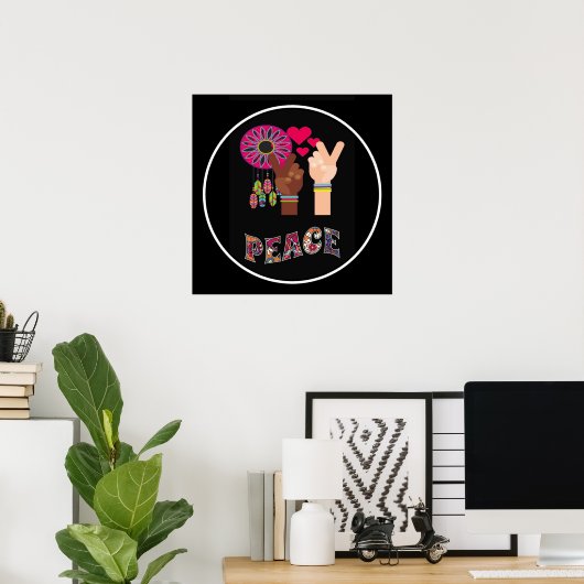 VredesPoster Poster (Thuiskantoor)