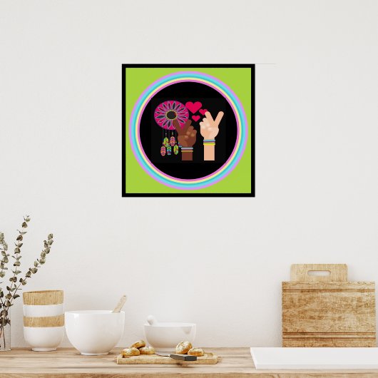 VredesPoster Poster (Keuken)