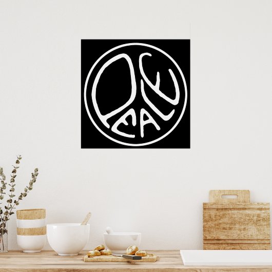 VredesPoster Poster (Keuken)