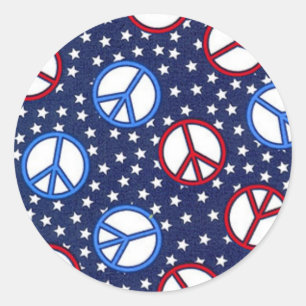 Vredessignalen Ronde Sticker