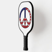 Vredessignalen Vlag kleuren Pickleball Paddle (Links)