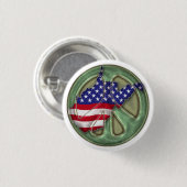 Vredesstaat West-Virginia — Button (Voorkant /achterkant)