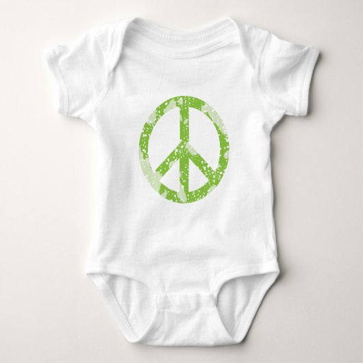 Vredessymbool (groen) romper (Voorkant)