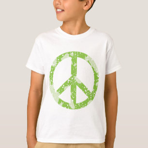 Vredessymbool (groen) t-shirt