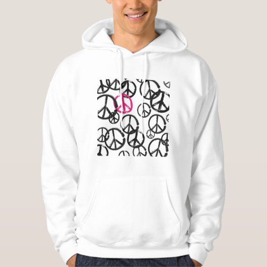 Vredessymbool Hoodie (Voorkant)