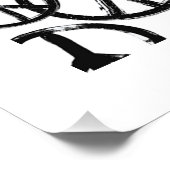 Vredessymbool Perfect Poster (Hoek)
