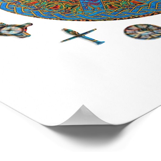 Vredessymbool Poster (Hoek)