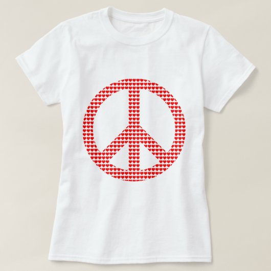 Vredessymbool T-shirt (Design voorkant)