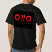 Vredessymbool T-shirt (Achterkant)