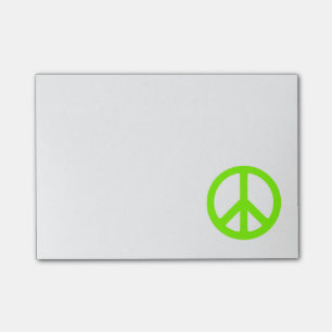 Vredessymbool voor Chartreuse Post-it® Notes