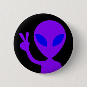 Vredesteken Alien Ronde Button 5,7 Cm