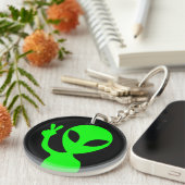 Vredesteken Alien Sleutelhanger (Voorkant Rechts)