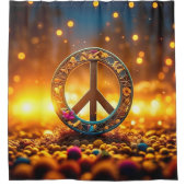 Vredesteken Bokeh Douchegordijn (Voorkant)