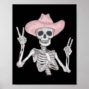 Vredesteken Cowboy Pet Western Mexicaans Halloween Poster