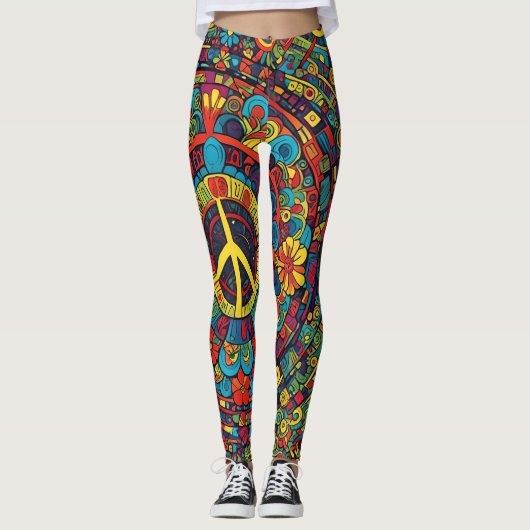 Vredesteken, Doodles Leggings (Voorkant)