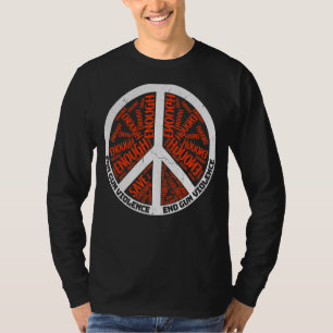 Vredesteken Draag Sinaasappel genoeg Einde Pistool T-shirt
