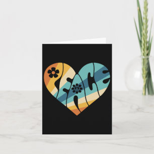 Vredesteken Liefde 60s 70s Groovy Hippie Kostuum H Kaart