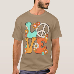 Vredesteken Liefde Jaren 60 70 Kostuum Groovy Hipp T-shirt