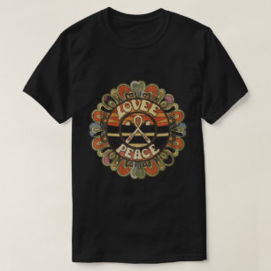 Vredesteken Liefde T Shirt 70s Hippiekostuum