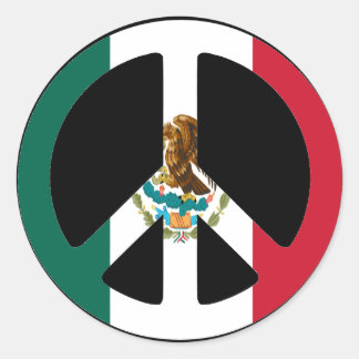 Vredesteken Mexico Ronde Sticker