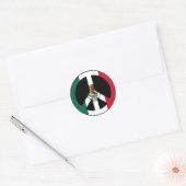 Vredesteken Mexico Ronde Sticker (Envelop)