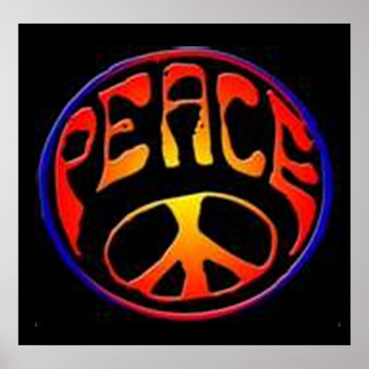 Vredesteken - Poster (Voorkant)