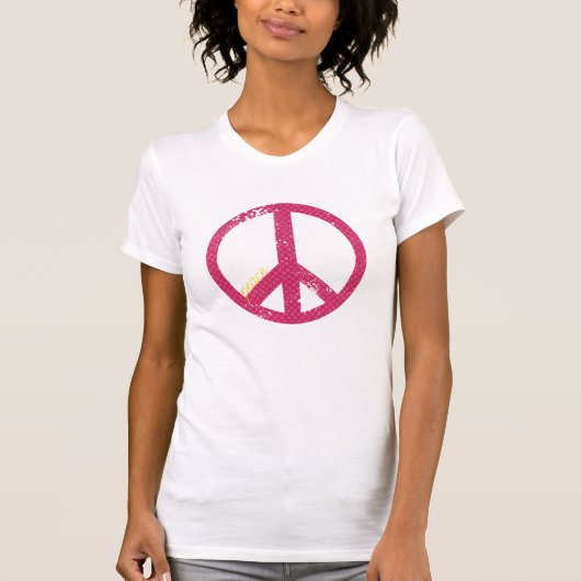 vredesteken t-shirt (Voorkant)