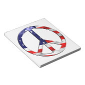 vredesteken van merica notitieblok (Schuin)