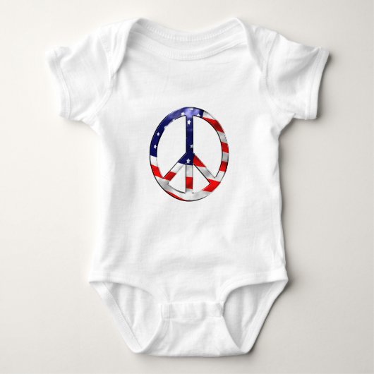 vredesteken van merica romper (Voorkant)