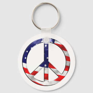 vredesteken van merica sleutelhanger