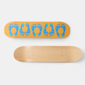 VREDESTEKEN VOETEN SKATEBOARD (Horizontaal)