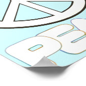 Vredesteken Vredeswoord Posters (Hoek)