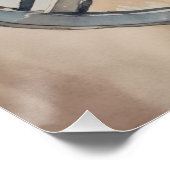 Vredesteken Waterverf schilderkunst Perfect Poster (Hoek)