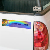 vredestichter bumpersticker (Op Truck)